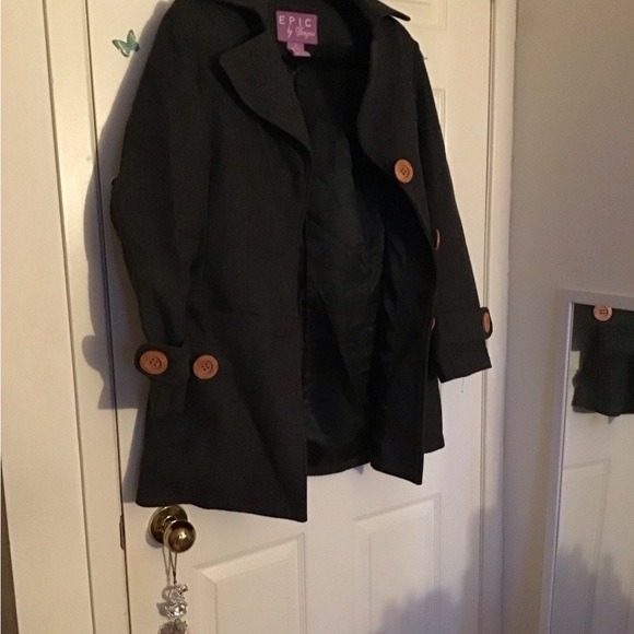 Vintage cozy wool coat - Picture 2 of 4